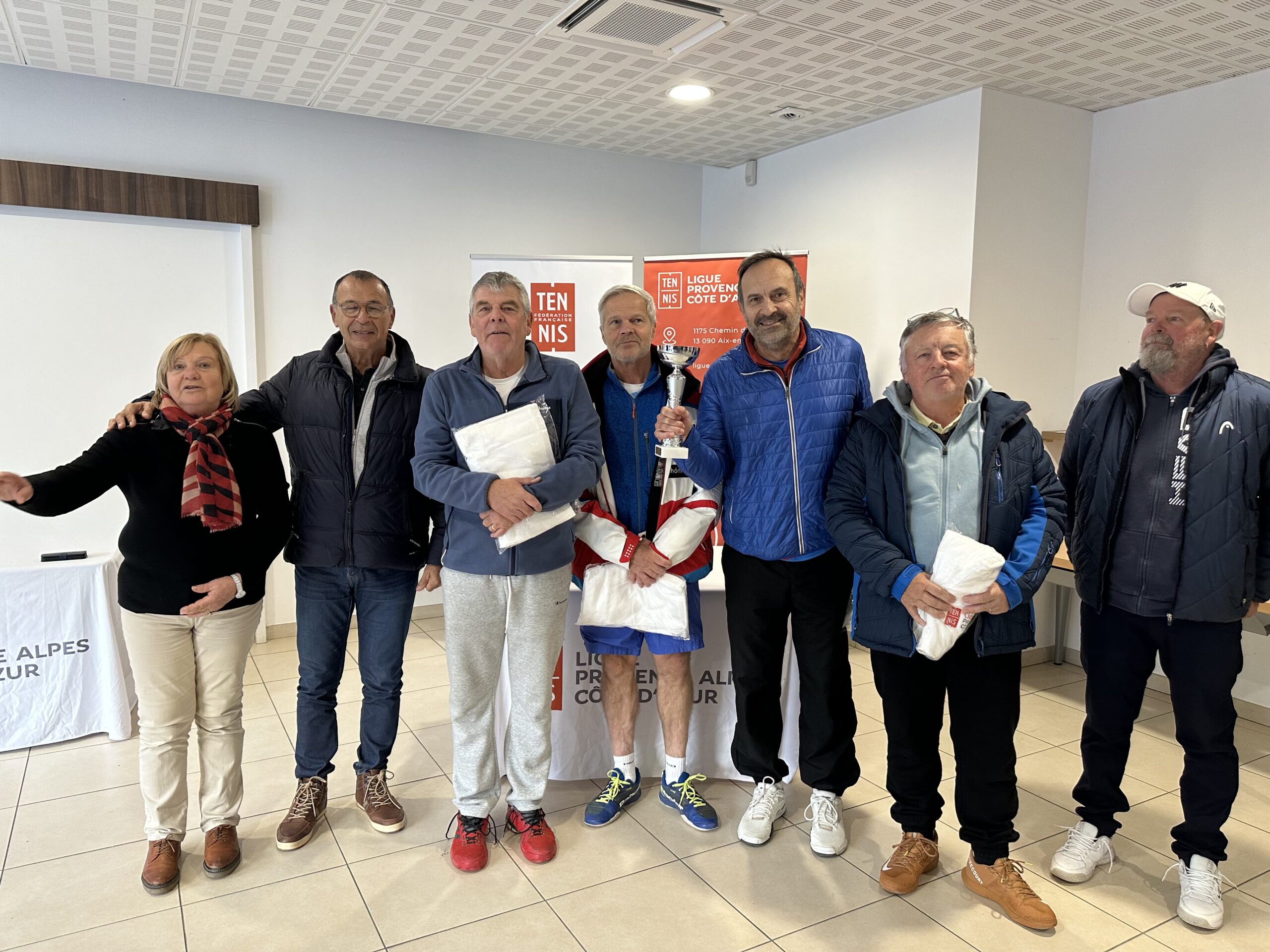 NOS +65 ANS VICE-CHAMPIONS R1 PACA