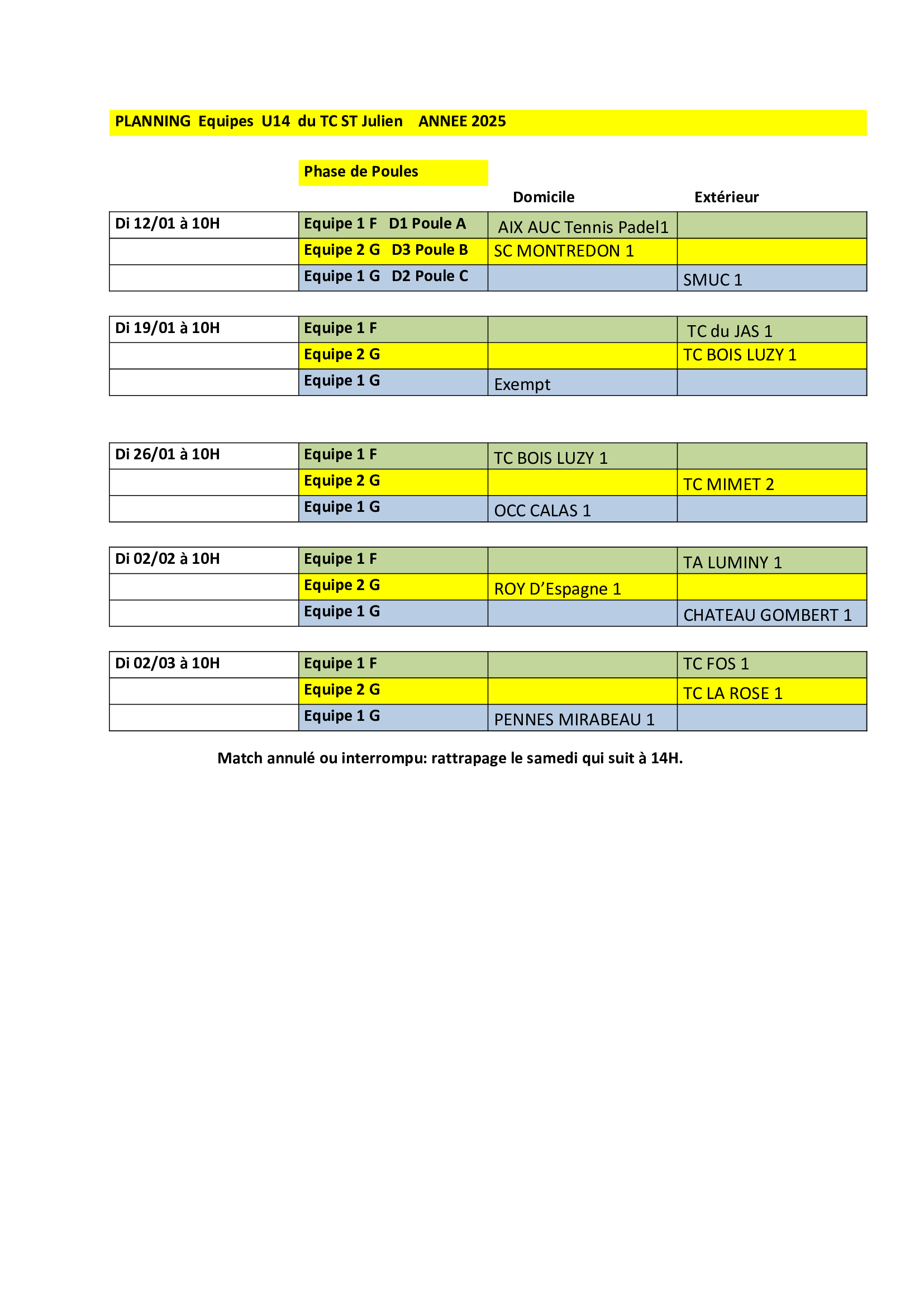 PLANNING-Equipes-U14-2025