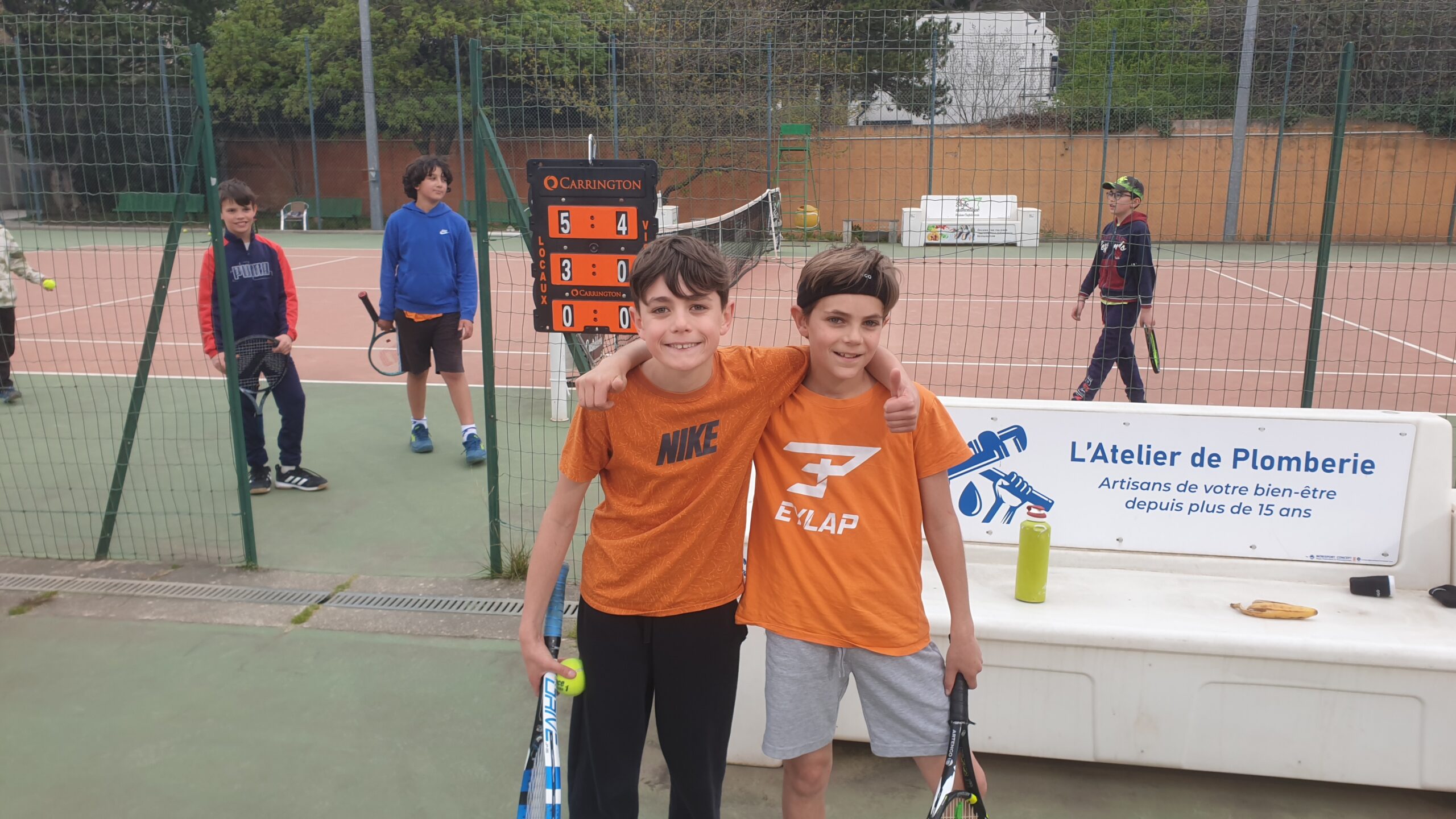 Victoire nette des U12 Vert !