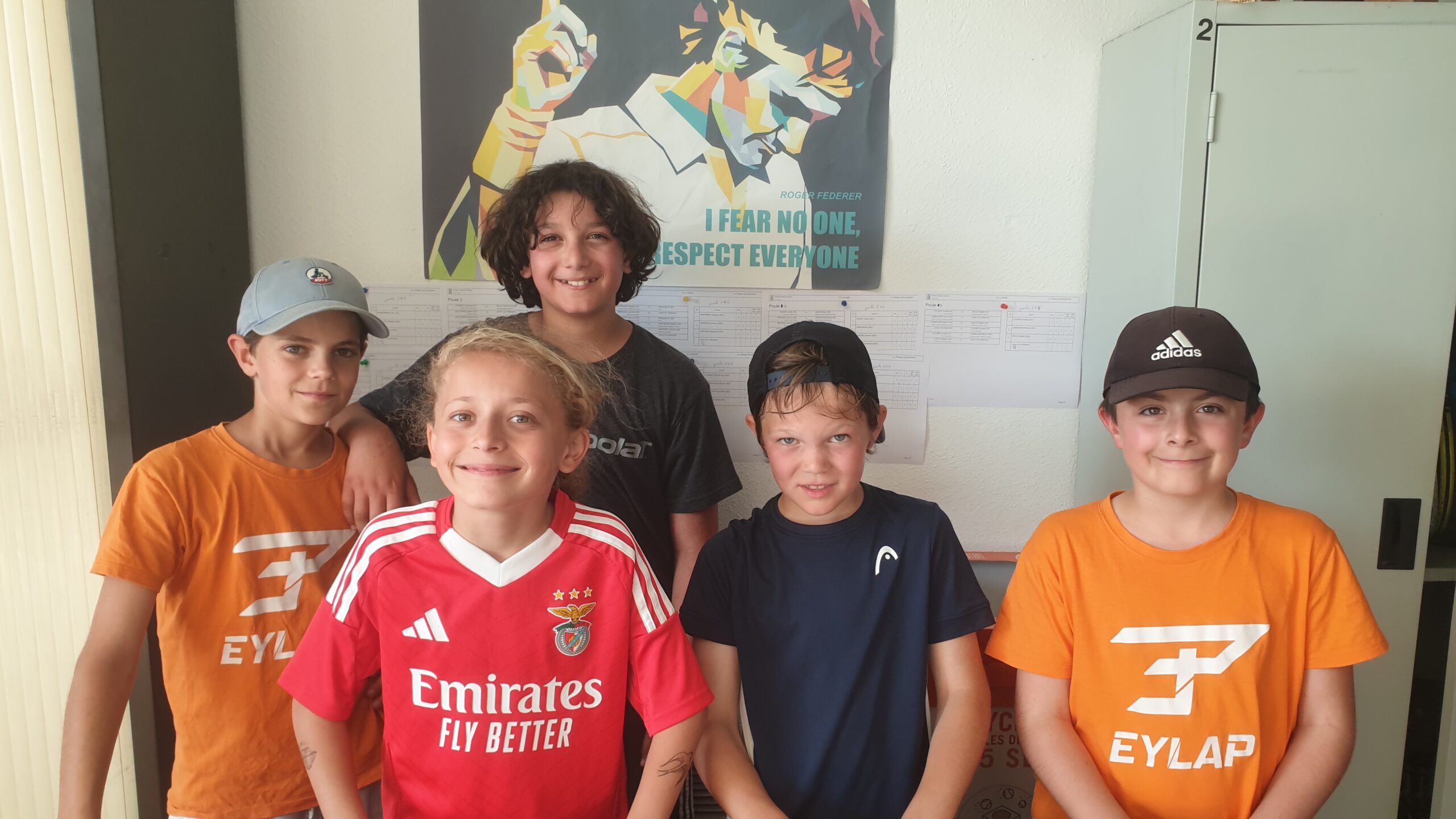 Nos U12 Vert finissent premiers de leur poule !