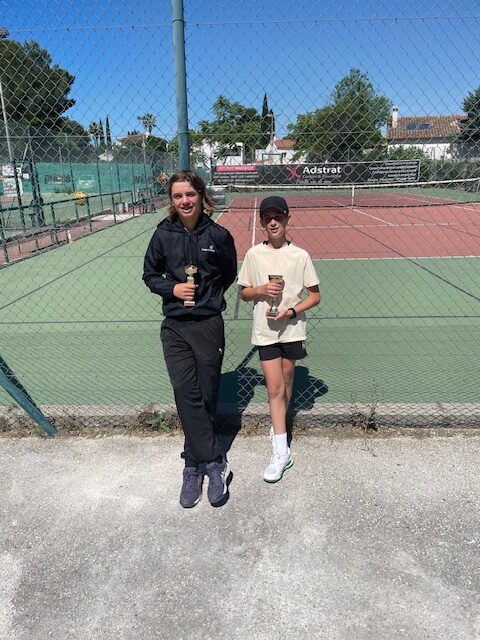 Résultat tournoi jeunes interne