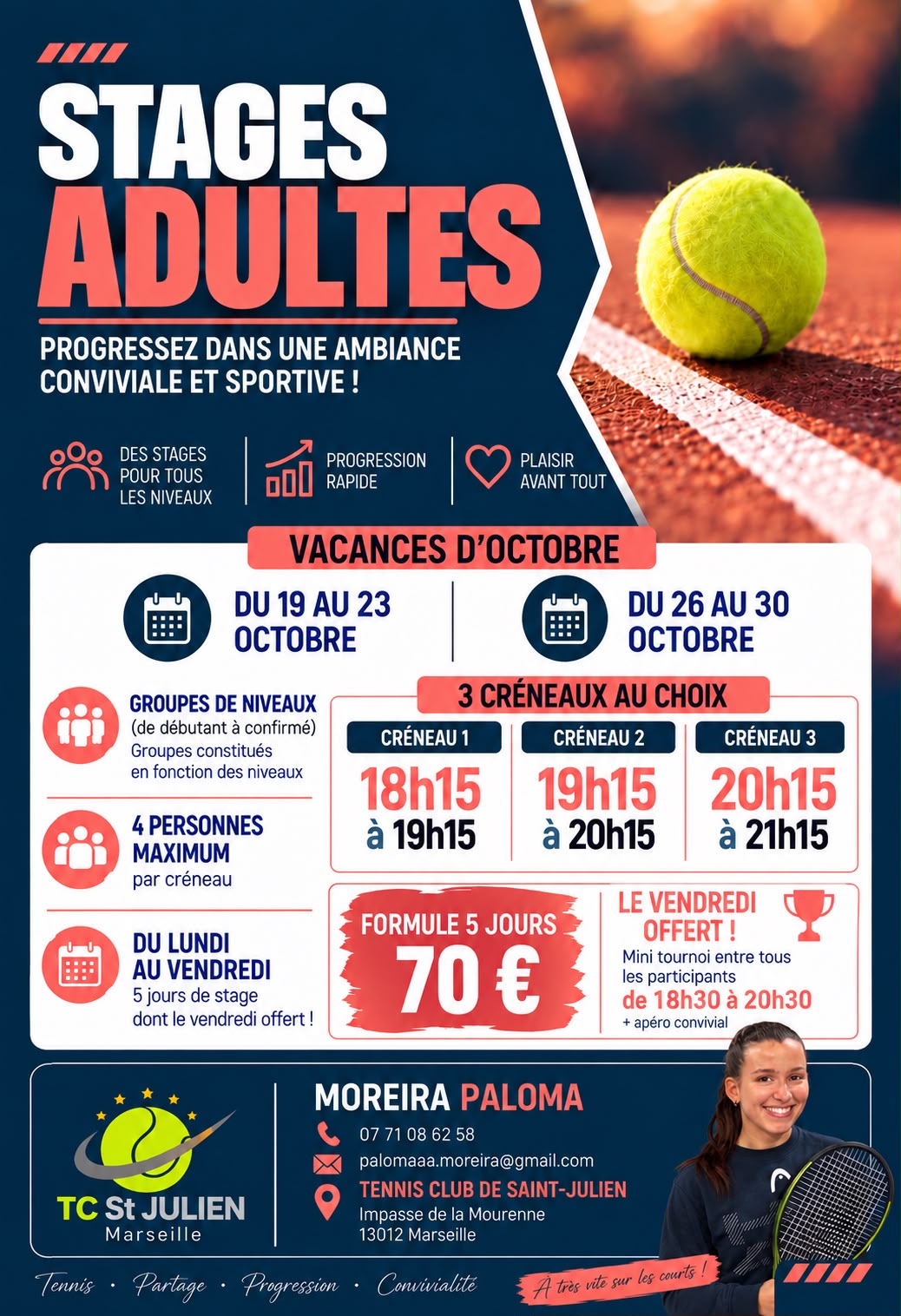 STAGE OCTOBRE PALOMA